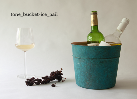 銅のワインクーラー/アイスペール：tone_bucket-ice_pail 〜高岡銅器の伝統工芸品〜