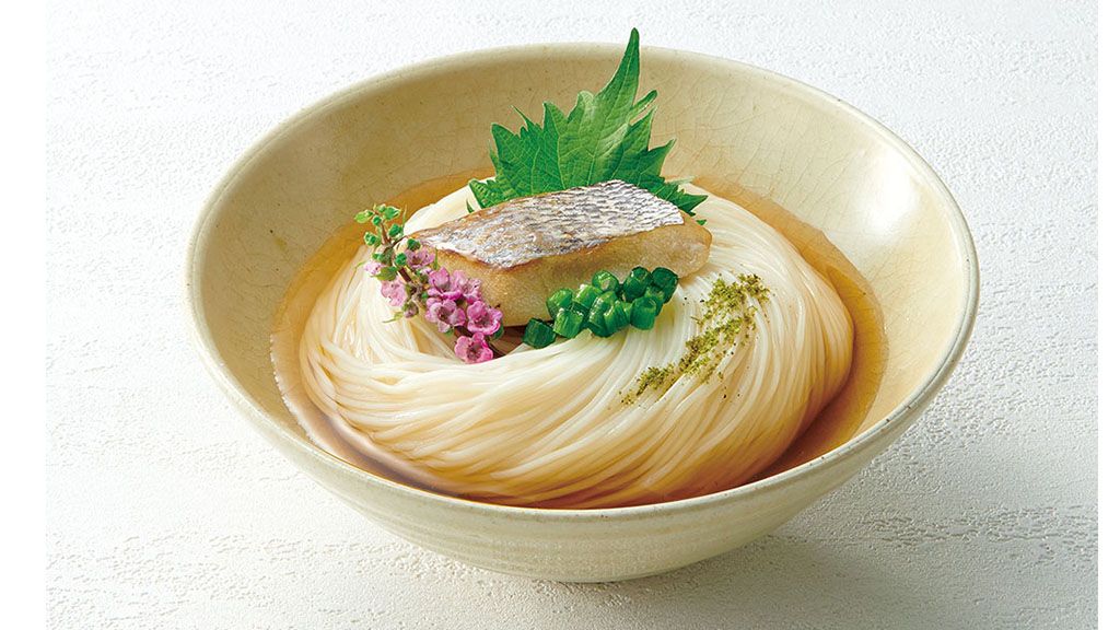 奈良 「池利」 5種の味わい三輪素麺 一膳仕立セット